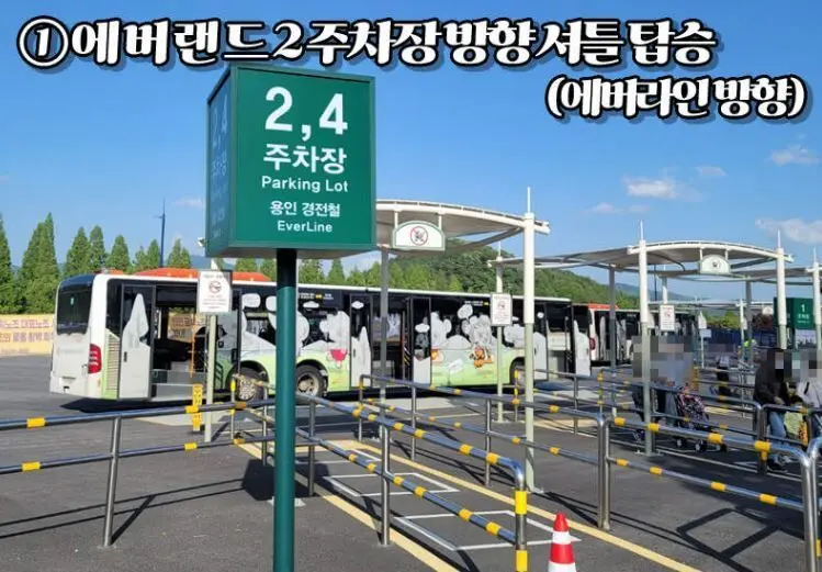 서울 - 에버랜드 & 캐리비안베이 왕복 셔틀버스 체험