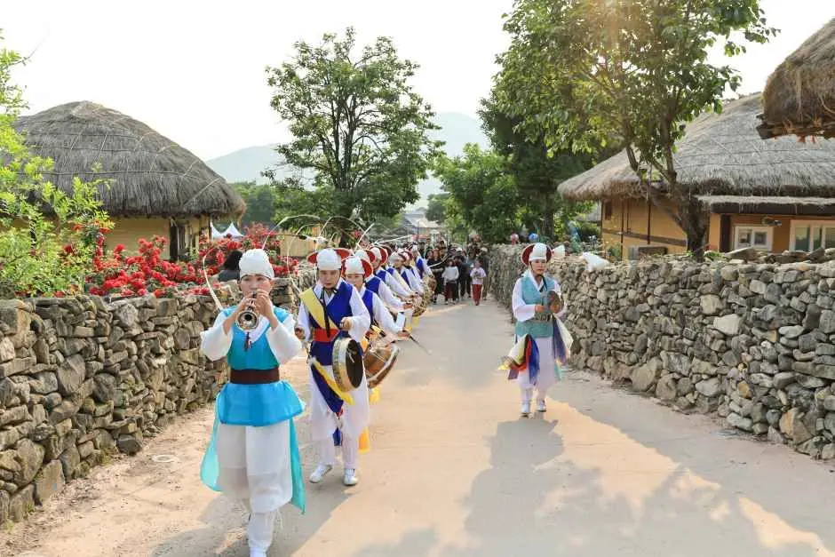 아산외암마을야행 현장