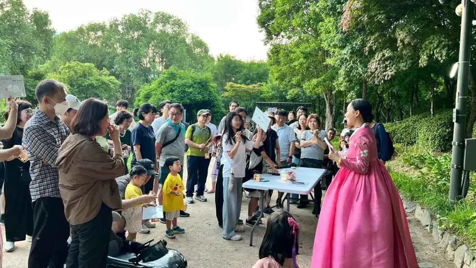 경흥대로 도봉옛길 문화제 현장