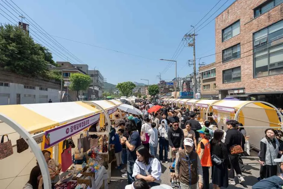 성북세계음식축제 누리마실 현장
