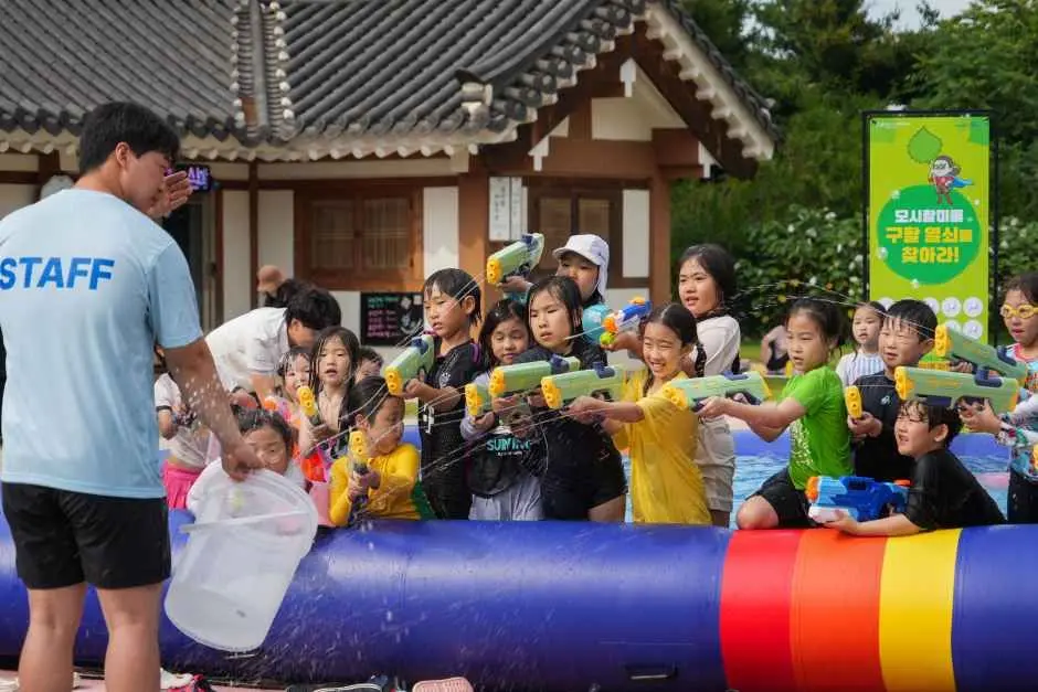 한산모시문화제 현장
