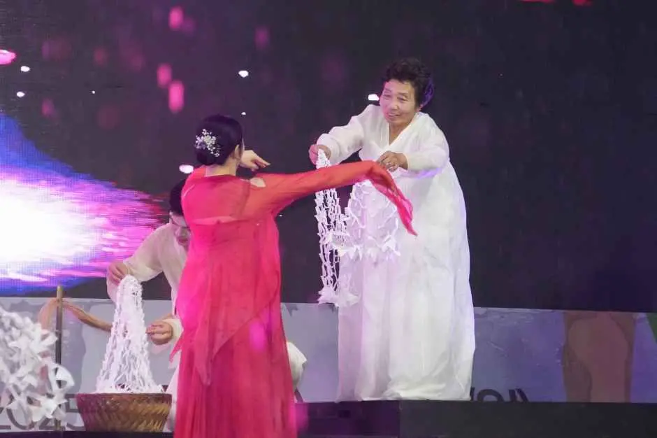 한산모시문화제 현장