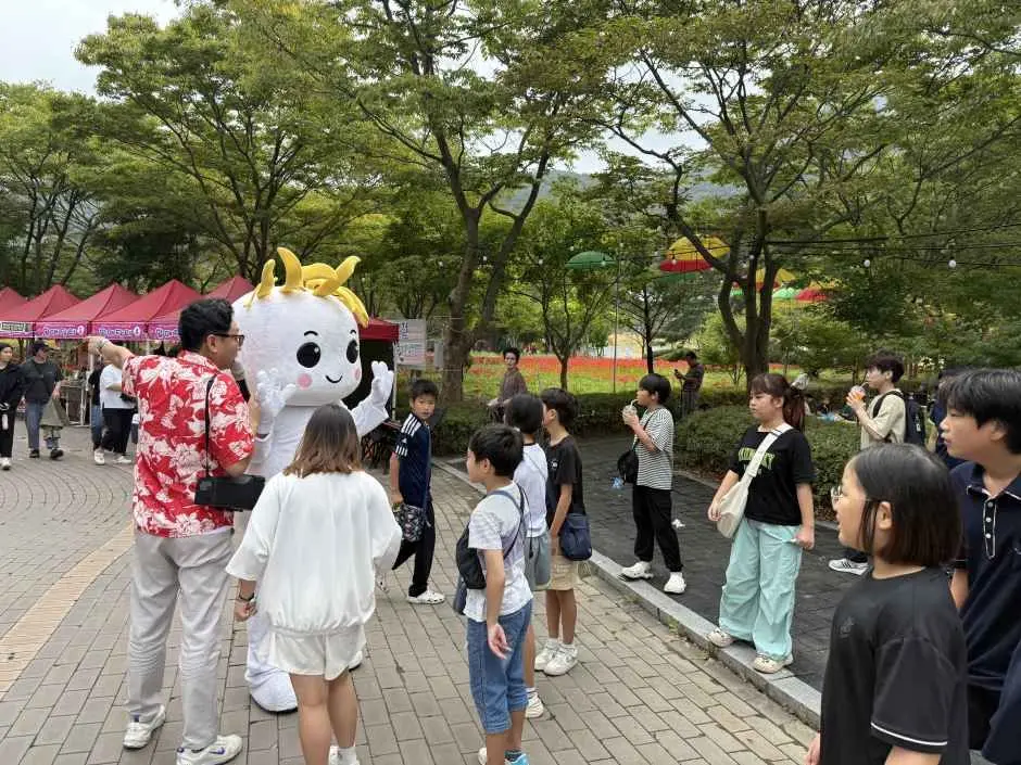영광불갑산상사화축제 현장