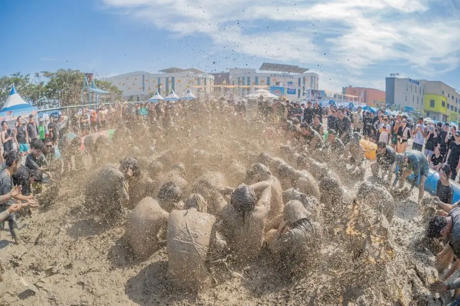 보령머드축제 현장