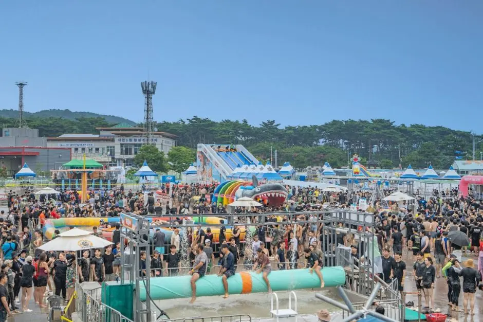보령머드축제 현장