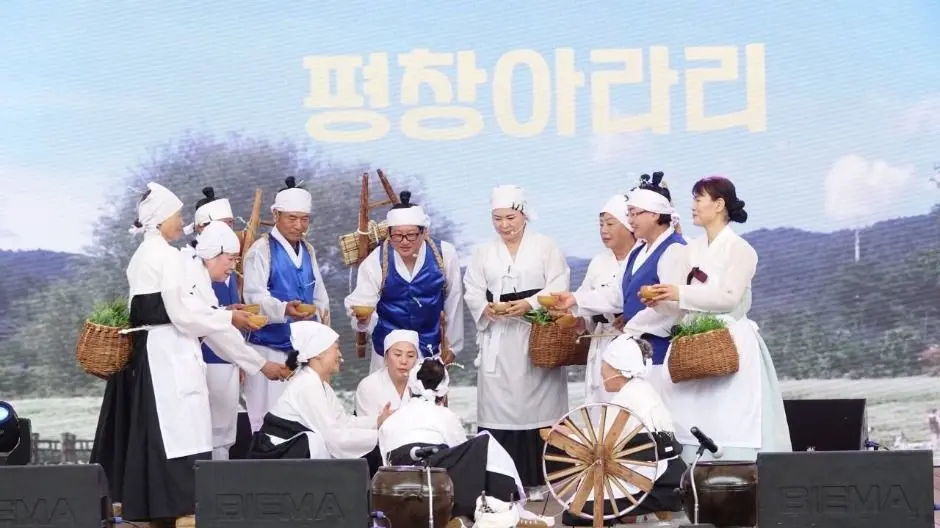 평창효석문화제 현장