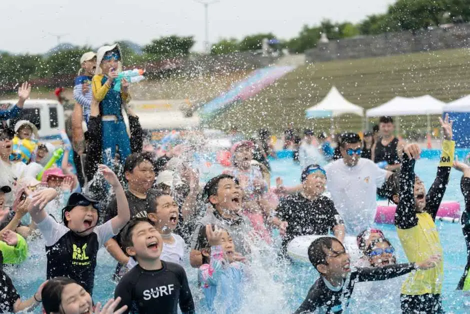 동강뗏목축제 현장