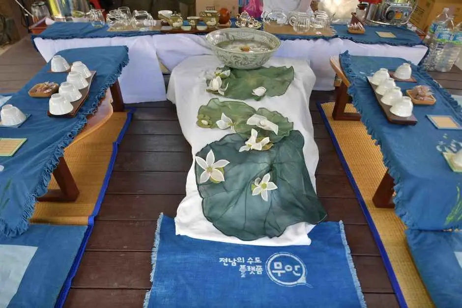 무안 연꽃축제 현장