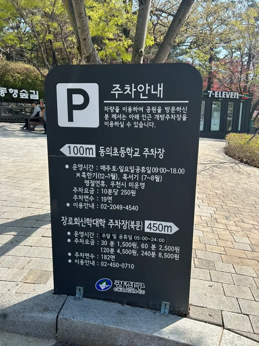 아차산성 벚꽃 여행