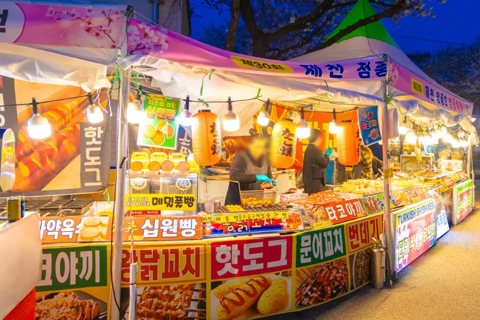 제천 청풍호 벚꽃축제