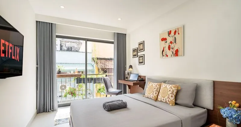 머지 벤탄 사이공 아파트호텔