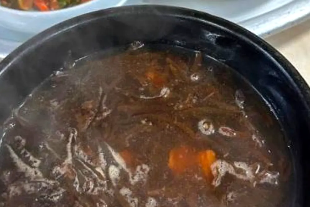 동네한바퀴 진도 뜸북국 소갈비뜸북국 식당 위치 369회 3