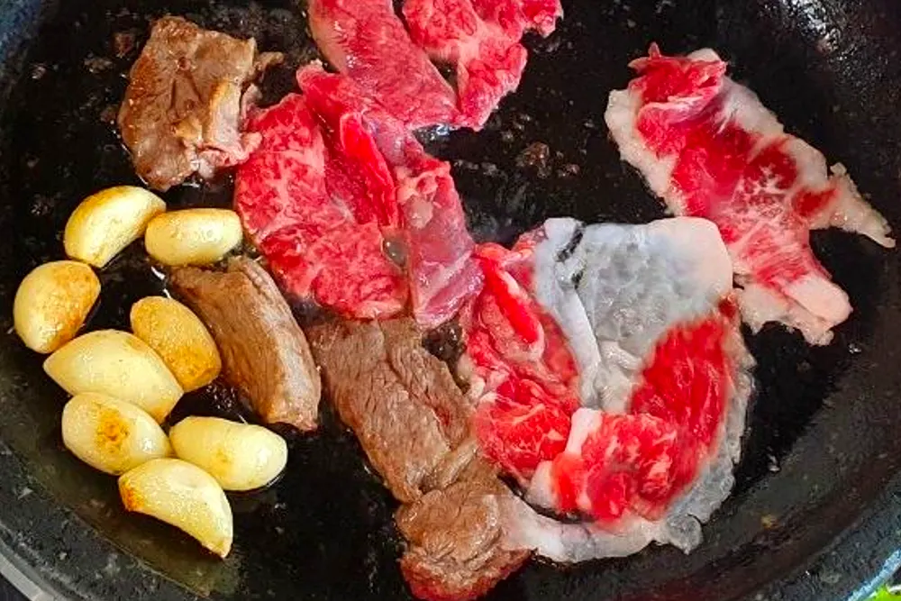 전현무계획 삼척 한우 특수부위모듬 돌판 사골된장찌개 식당 3