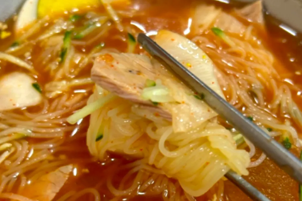 놀면뭐하니 창원 밀면집 비빔면 달인 식당 상남시장 황보밀면 4