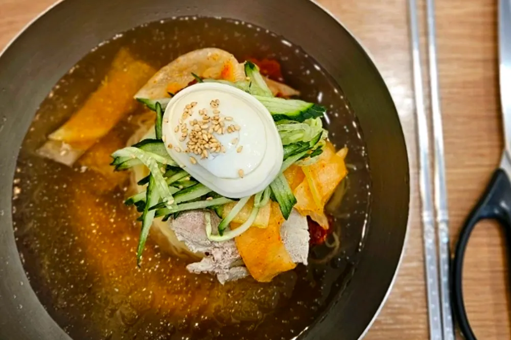 놀면뭐하니 창원 밀면집 비빔면 달인 식당 상남시장 황보밀면 5