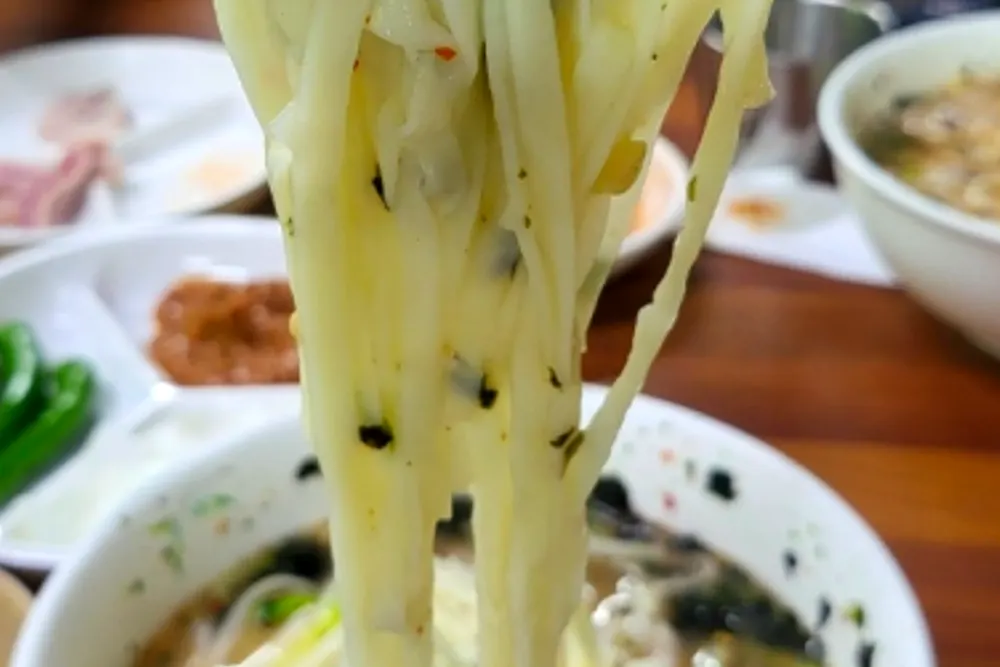 극한직업 대구 칼국수 손국수 노포 식당 동곡원조할매손칼국수 3