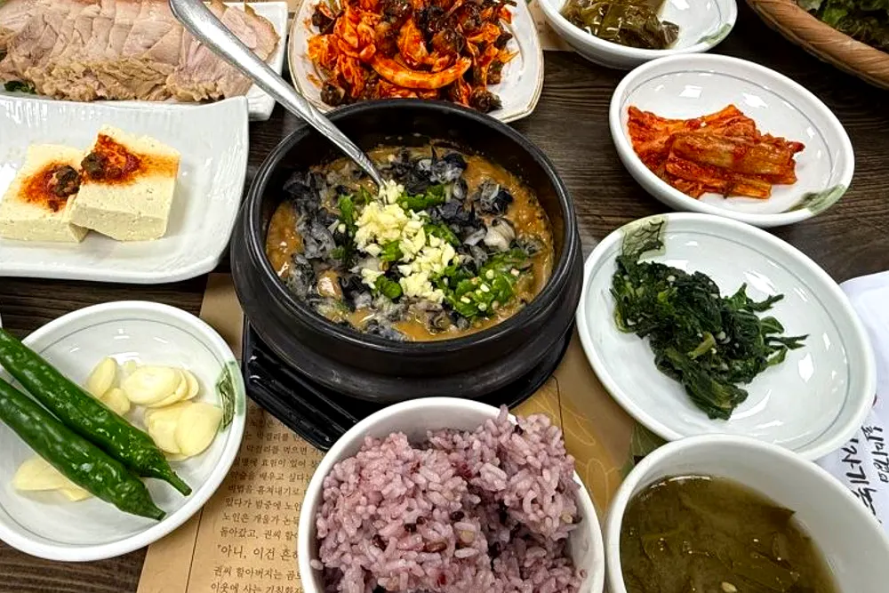 한국기행 담양 곰보배추 우렁쌈밥 식당 위치 억소리 나는 그녀들 3