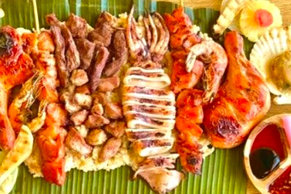 생생정보 강릉 필리핀식 바비큐 vs 꼬막피자 맛집 식당 7