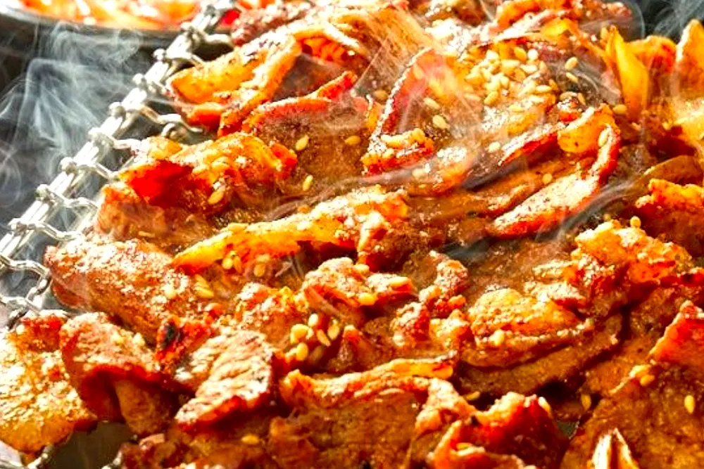 生生情報 豚カルビ vs 直火チェユクポックム レストラン 맛집 맞수다 7