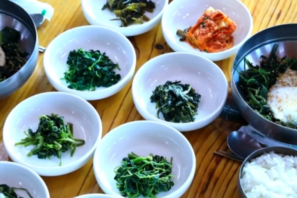 오대산 산채밥상 맛집, 24가지 나물과 황태구이 가격 2