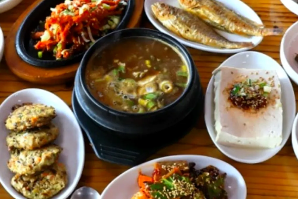 오대산 산채밥상 맛집, 24가지 나물과 황태구이 가격 3