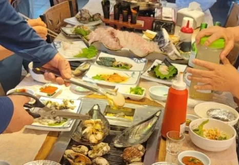 6시 내고향 충남 보령 갑오징어 식당 맛집 7
