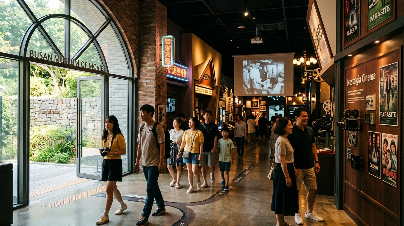 부산영화체험박물관 여름 풍경