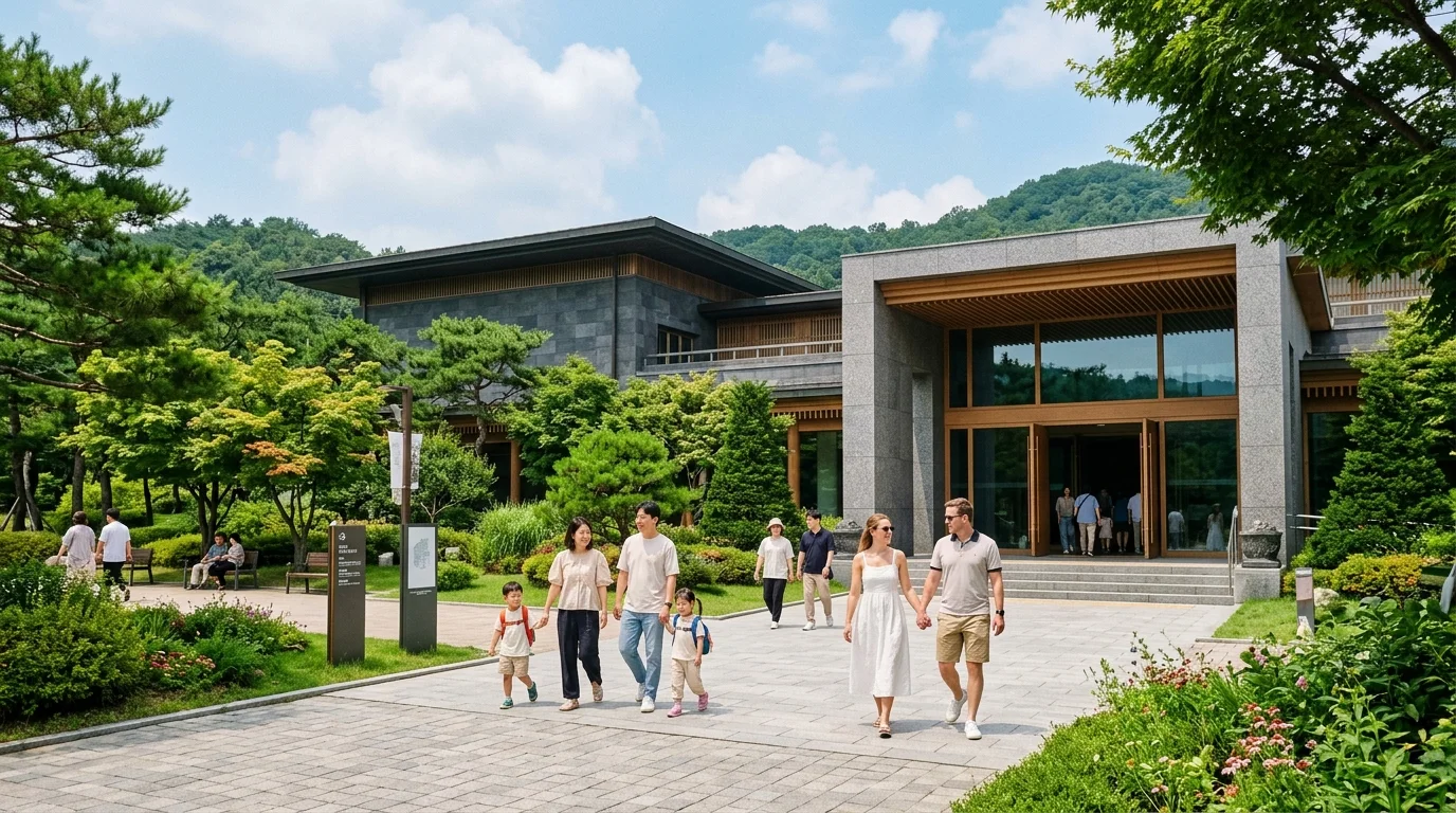 국립대구박물관 여름 풍경