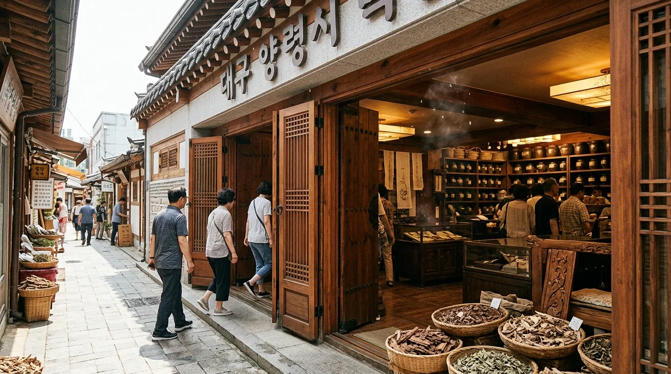대구약령시한의약박물관 여름 풍경