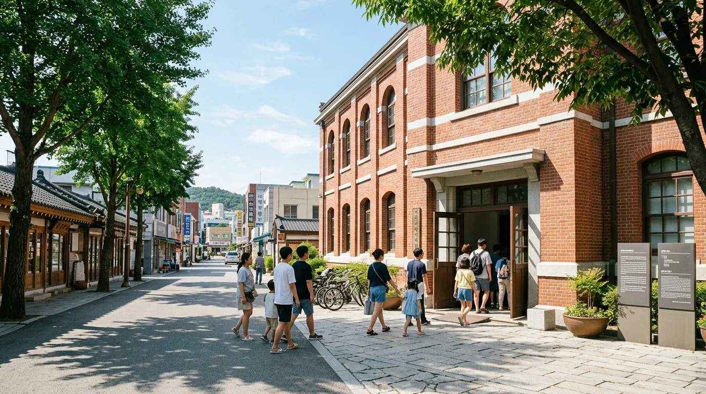 대전근현대사전시관 여름 풍경