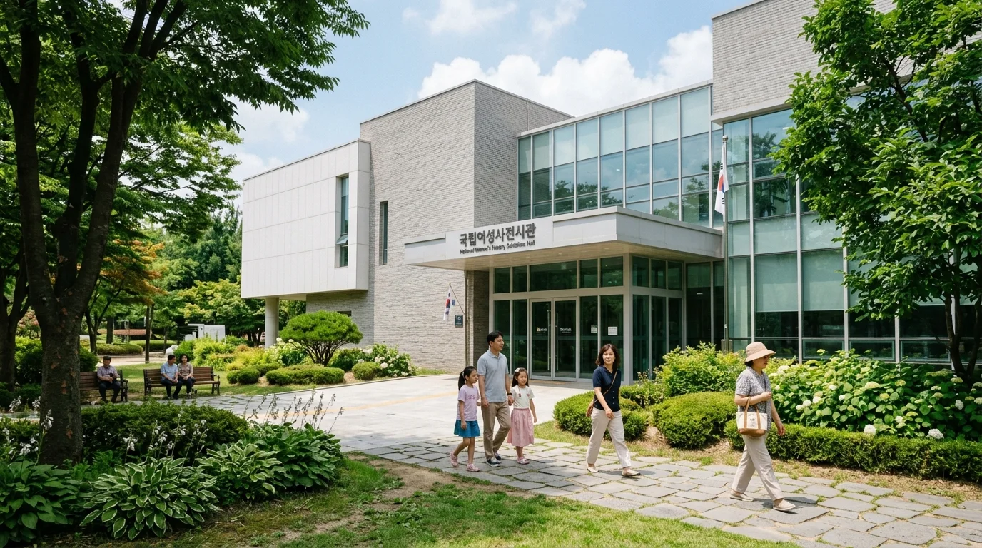 국립여성사전시관 여름 풍경