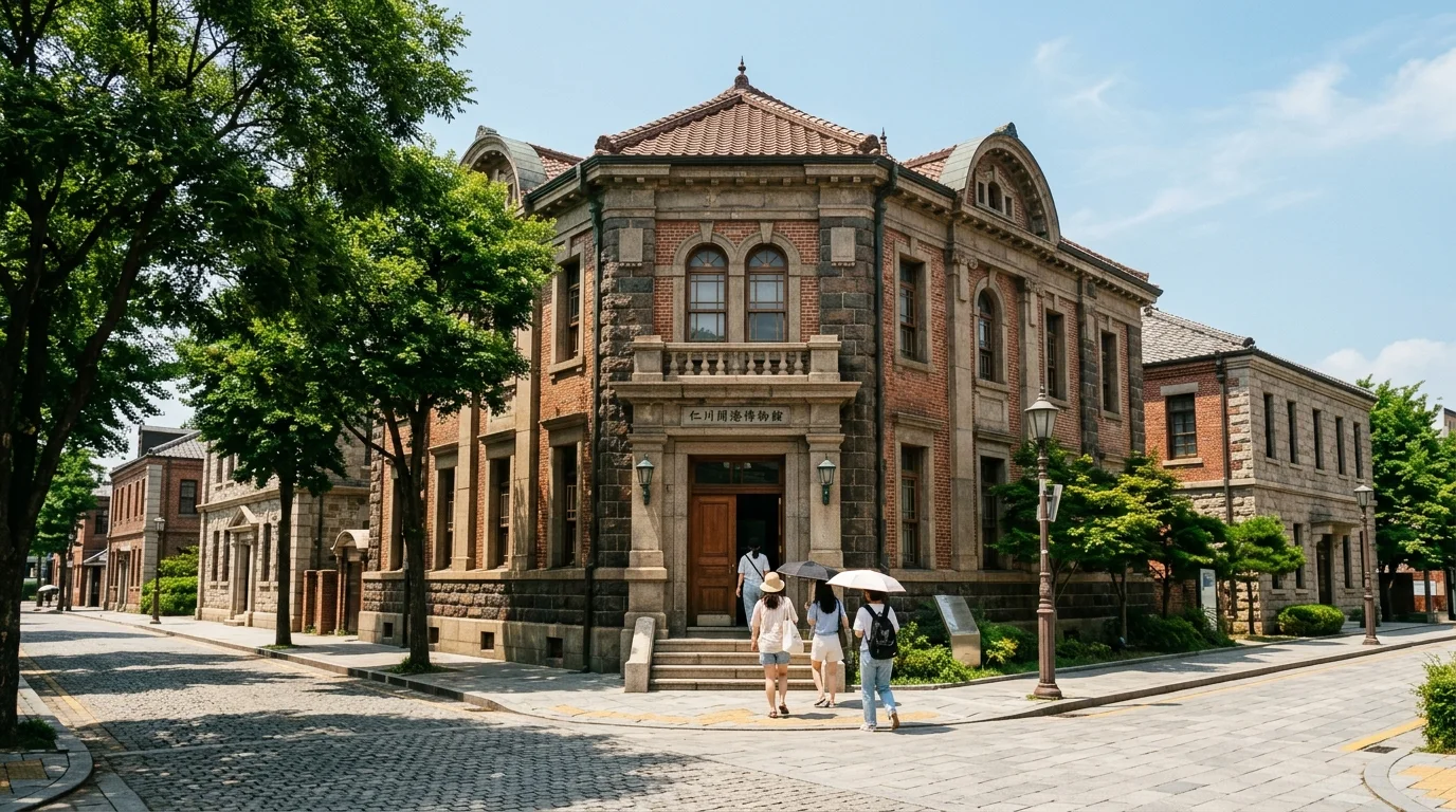 인천개항박물관 여름 풍경