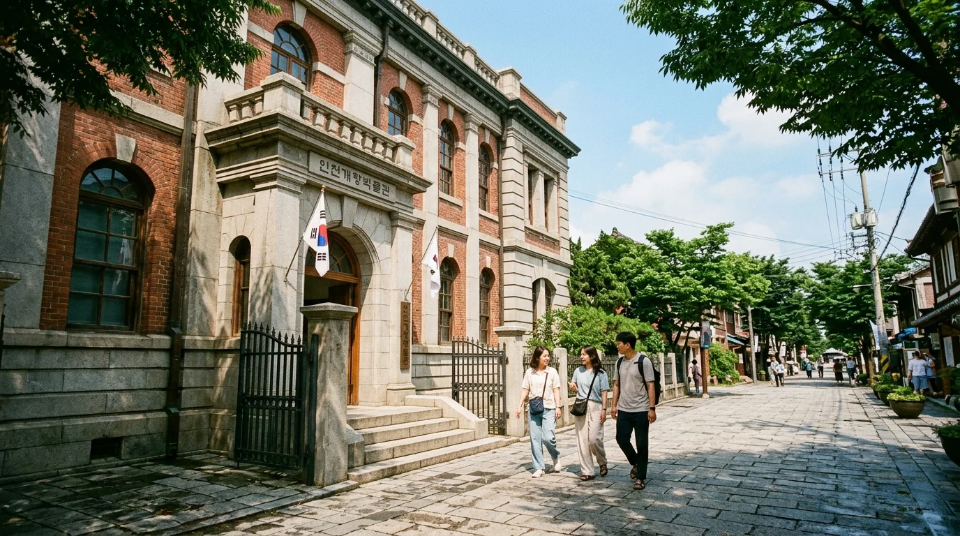 인천개항박물관 여름 풍경