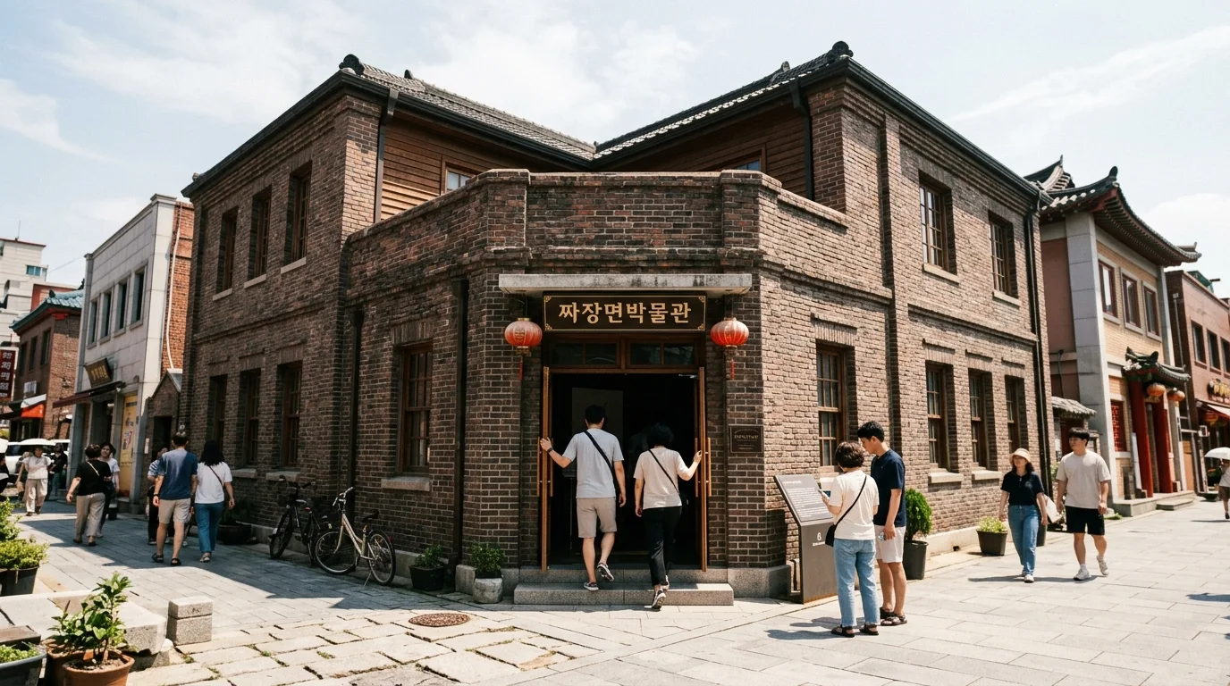 짜장면박물관 여름 풍경