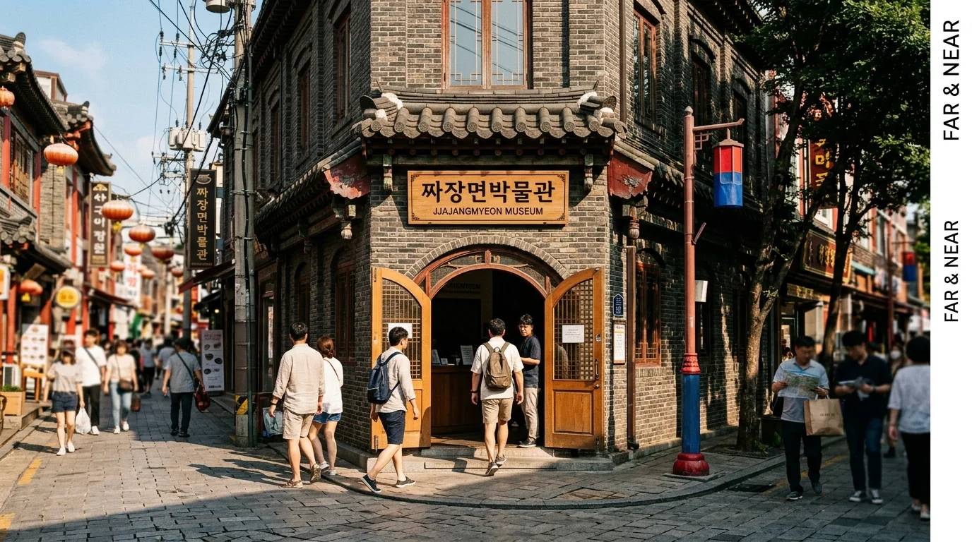 짜장면박물관 여름 풍경