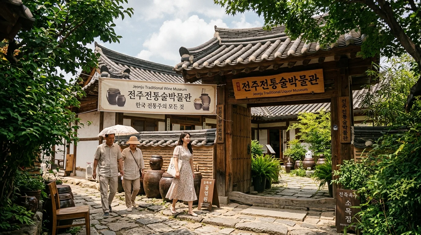 전주전통술박물관 여름 풍경