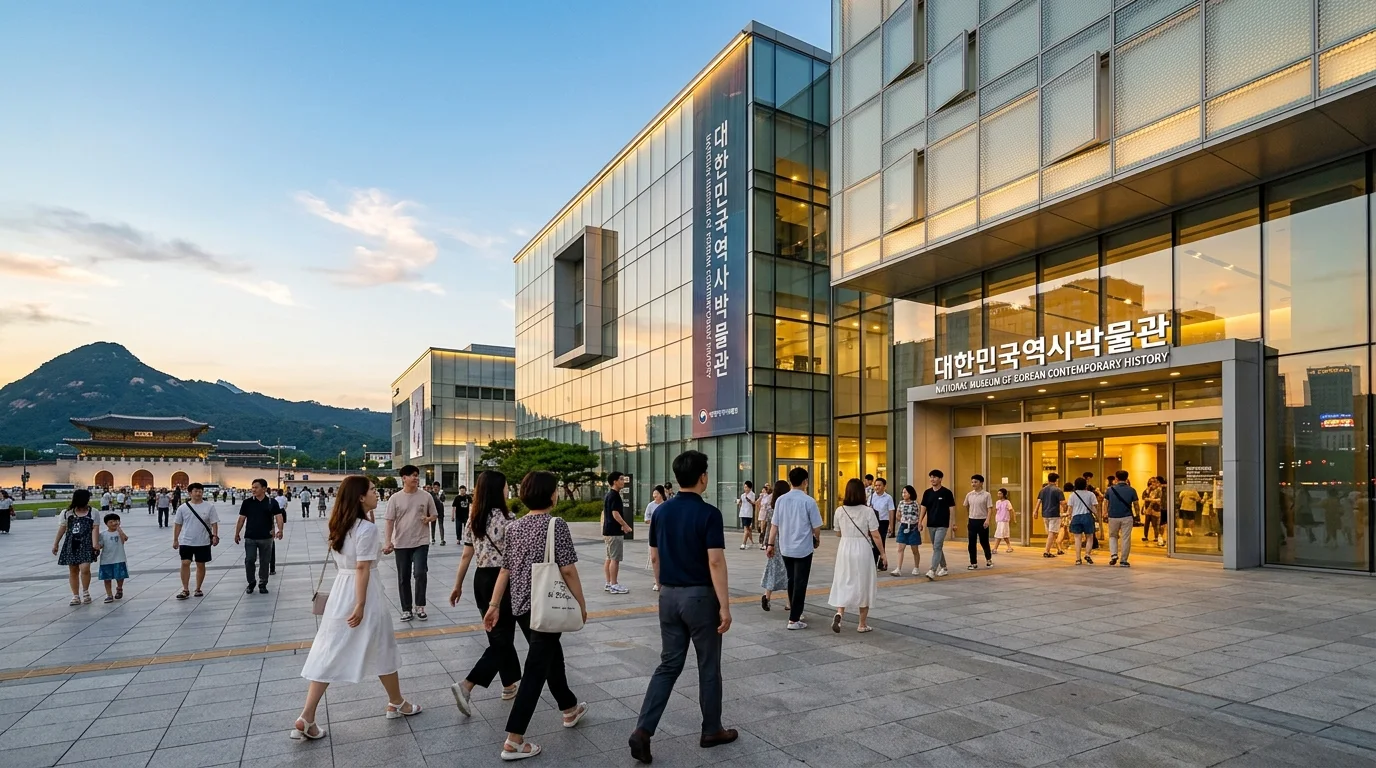 대한민국역사박물관 여름 풍경