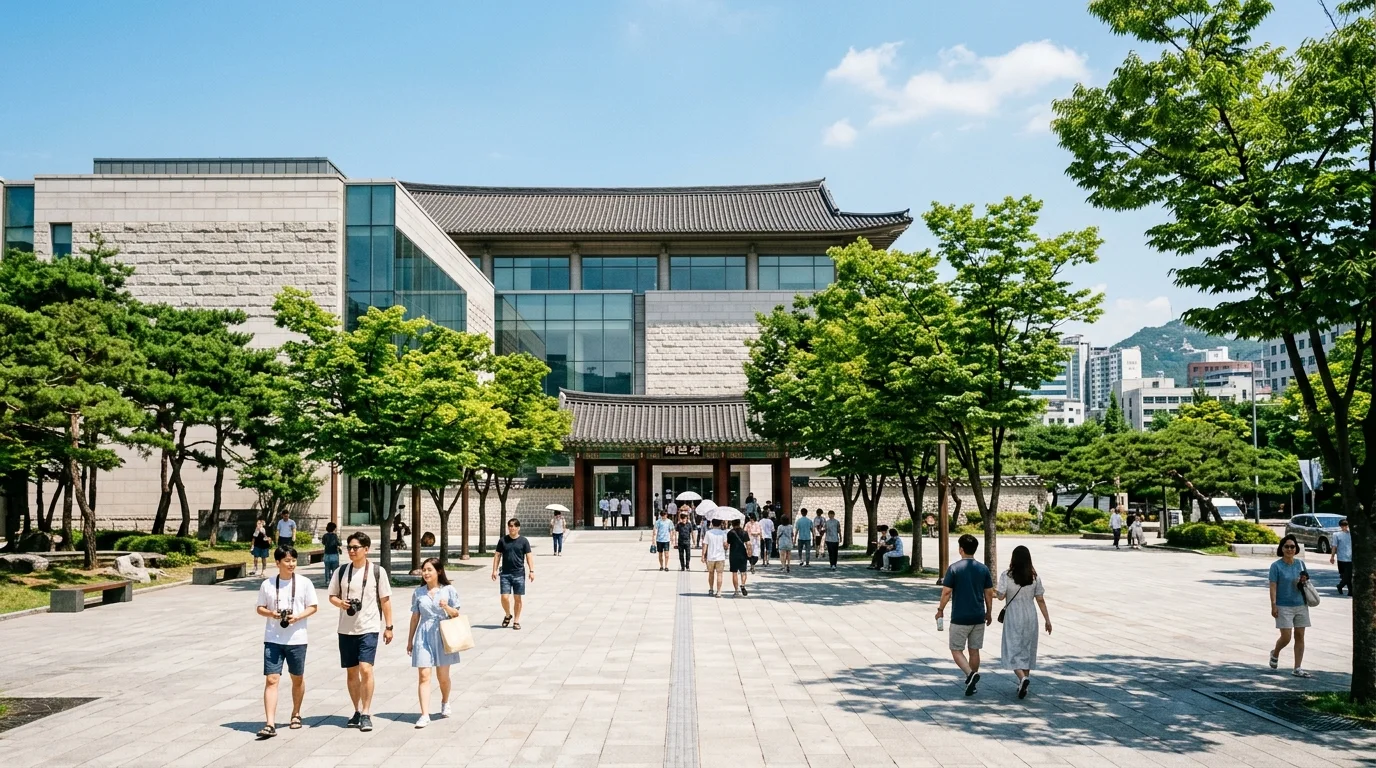 서울역사박물관 여름 풍경