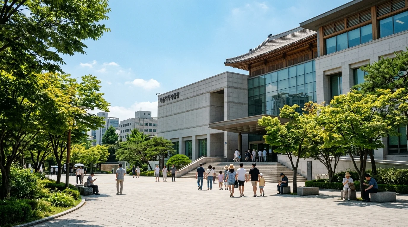서울역사박물관 여름 풍경