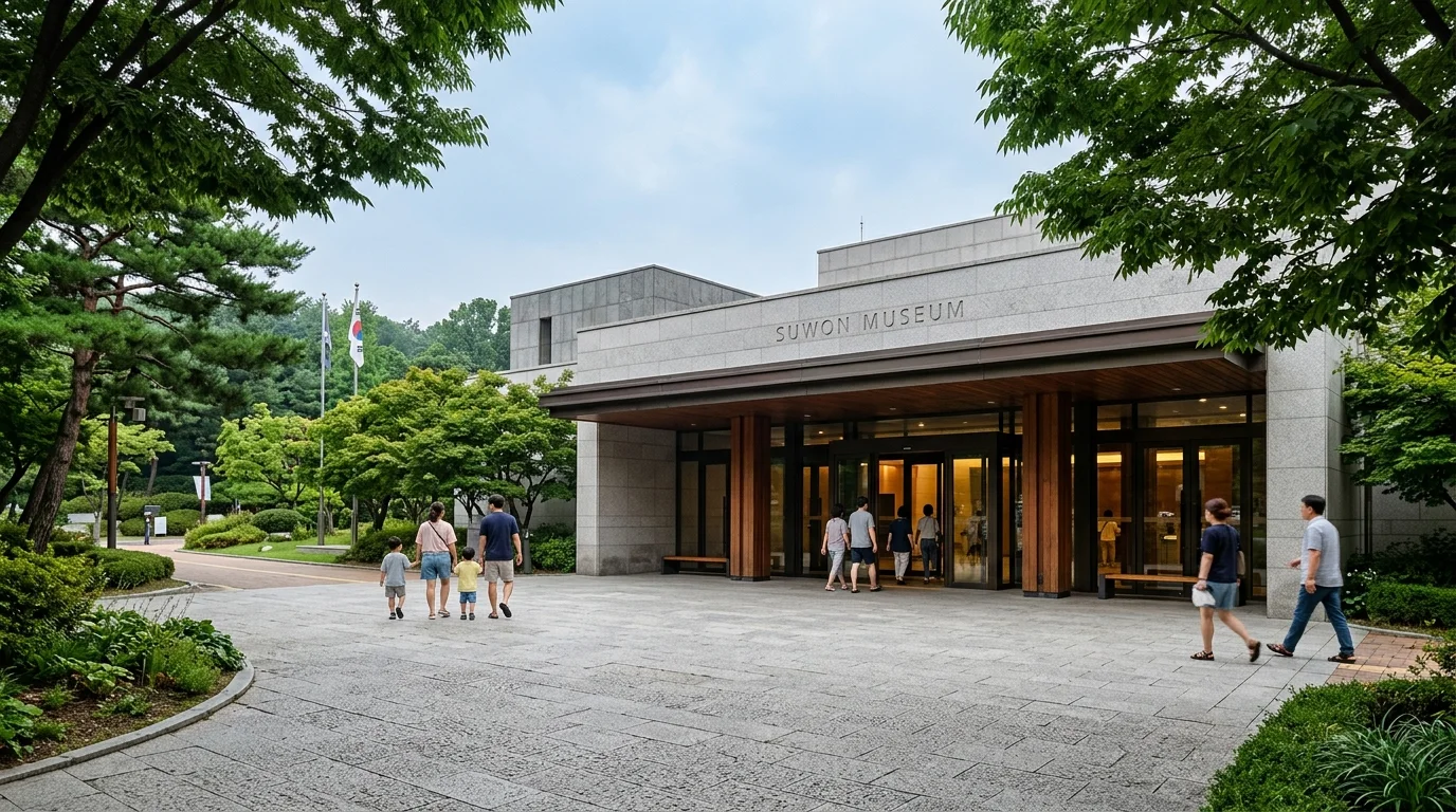 수원박물관 여름 풍경