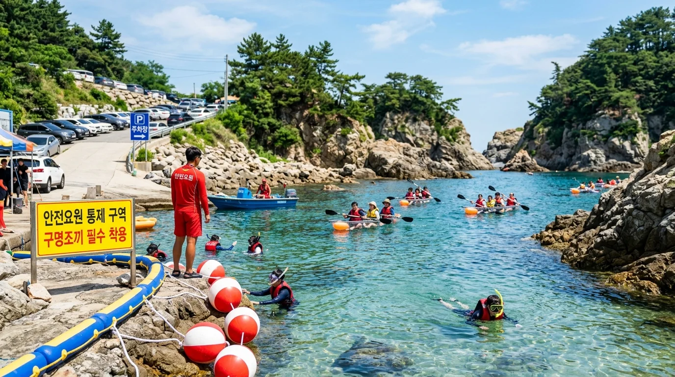 삼척 장호항 스노클링·투명카누, 주차와 안전 확인 포인트