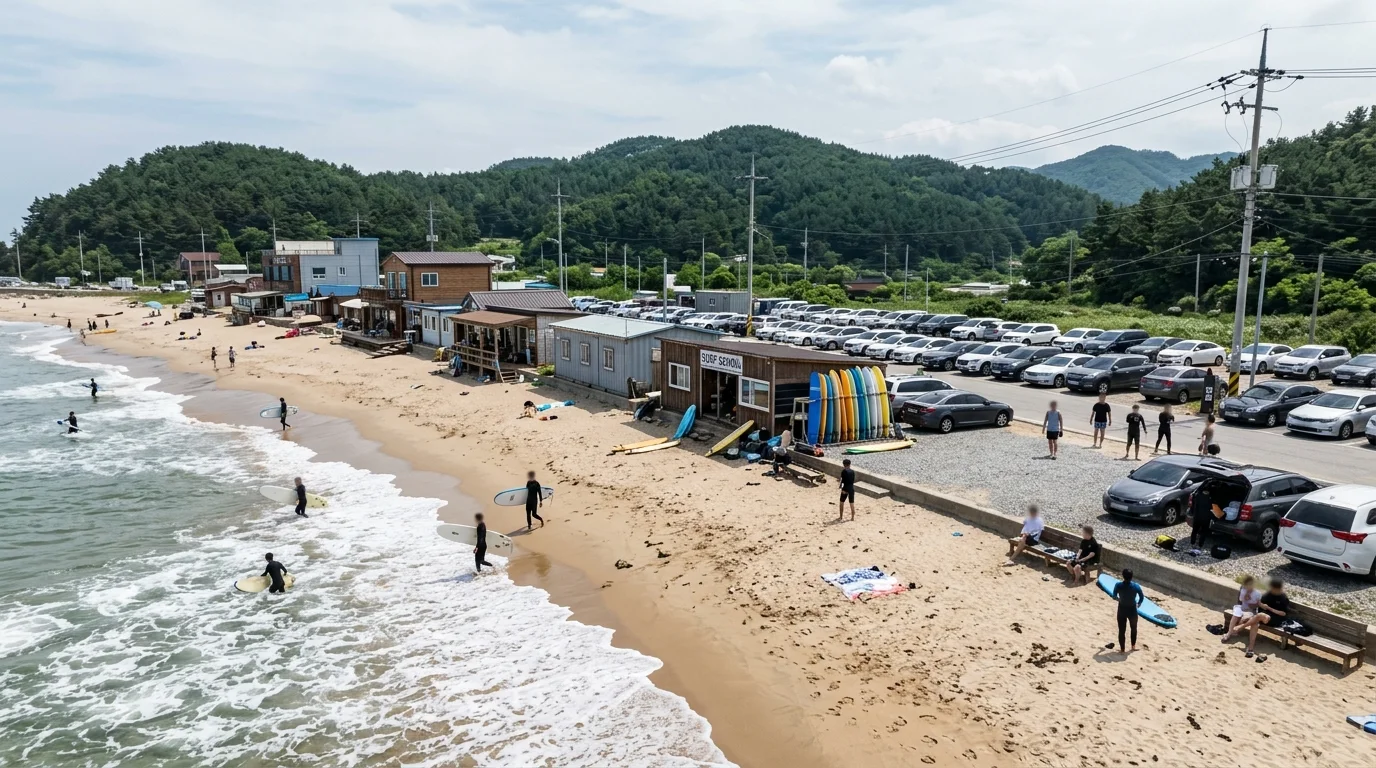 양양 서피비치 주차·서핑 예약, 여름 방문 전 확인 포인트 장면 1