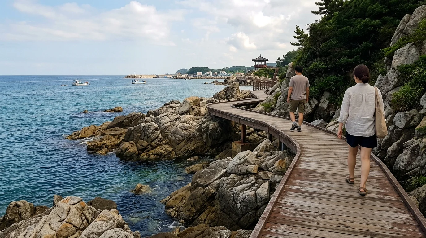 고성 아야진·청간정 해안 붐비면 다음 포구로 분산할 여지를 남긴다