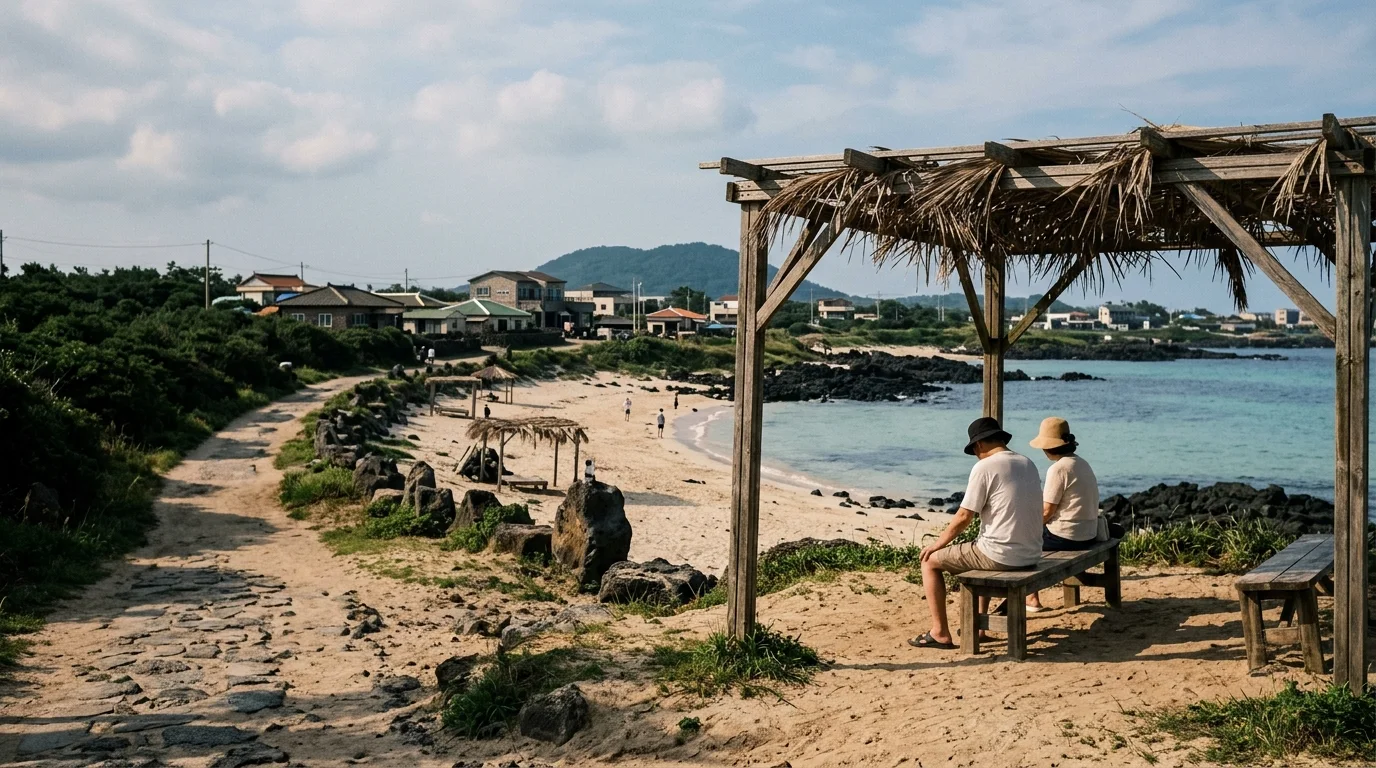 제주 세화·평대해변 그늘과 쉬는 자리가 해변 체류를 좌우한다