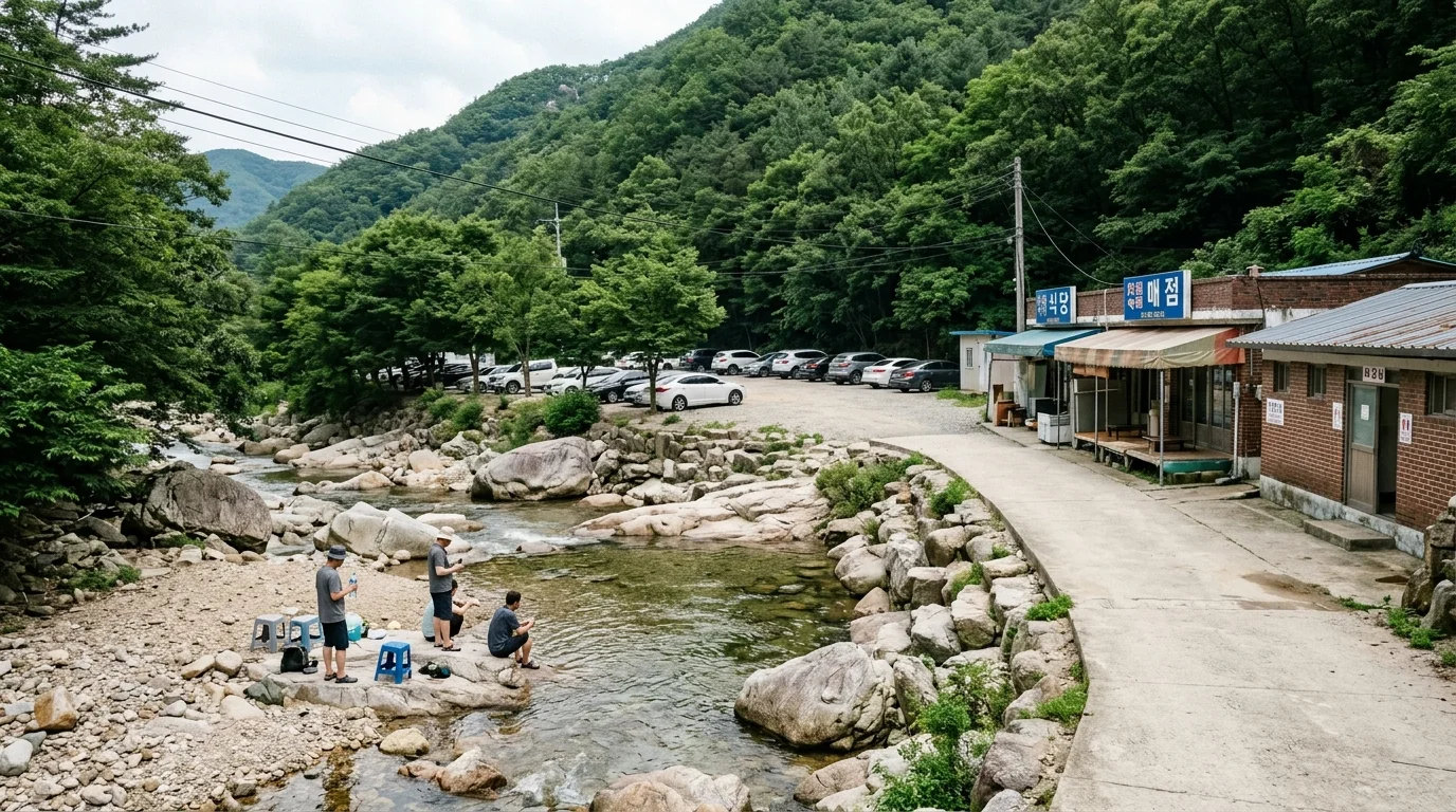 포천 백운계곡 식사와 화장실 위치가 체류 시간을 바꾼다