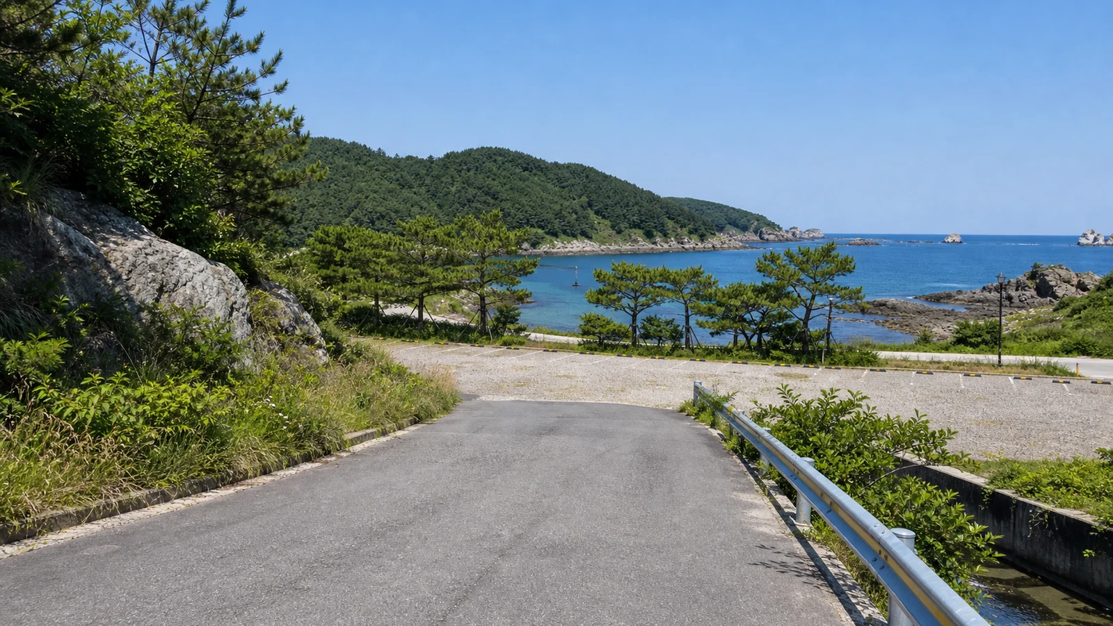 거제 학동몽돌해변 주변 여름 주차 접근 동선