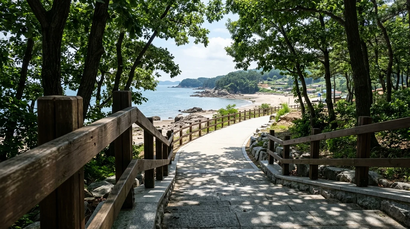 인천 덕적도 서포리해변 해변 체류는 귀항 시간 안에서 계산한다