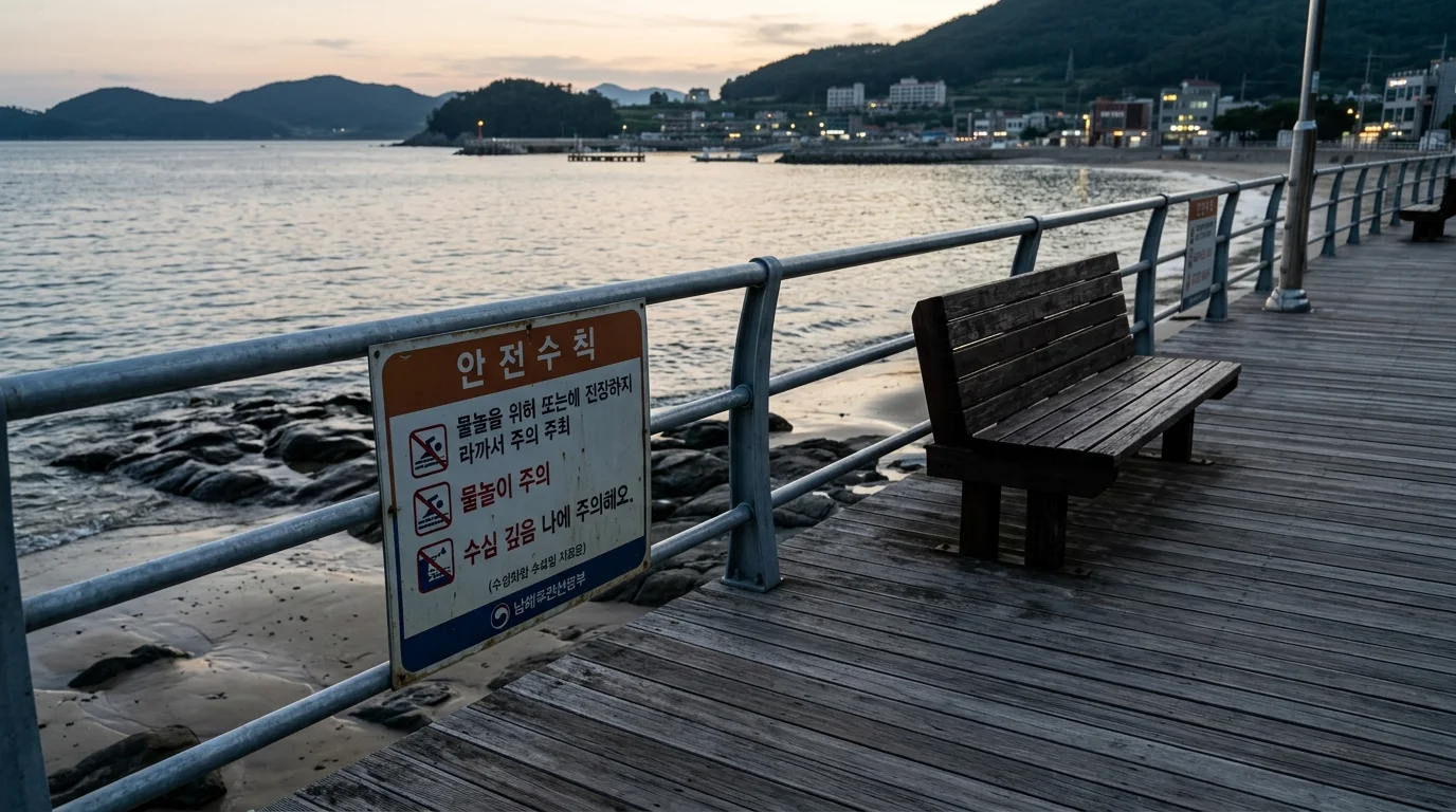 남해 상주은모래비치 물가와 야외 구간은 안전 공지를 기준으로 봐야 합니다