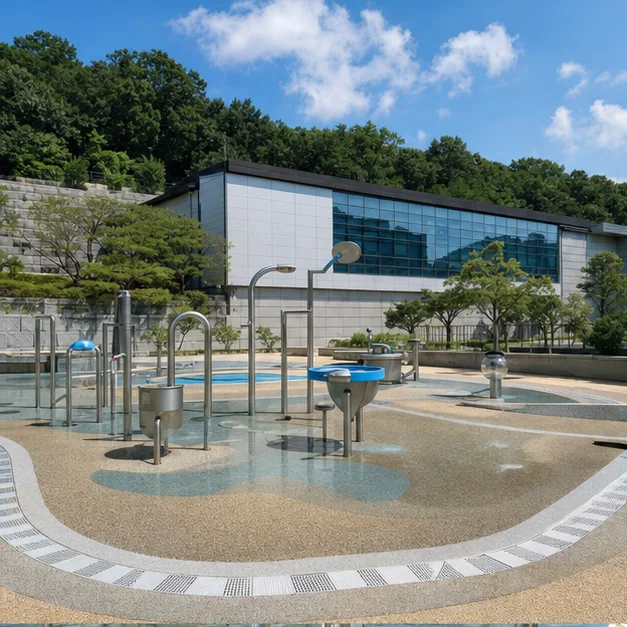 서울물재생체험관 물놀이터 대표 전경
