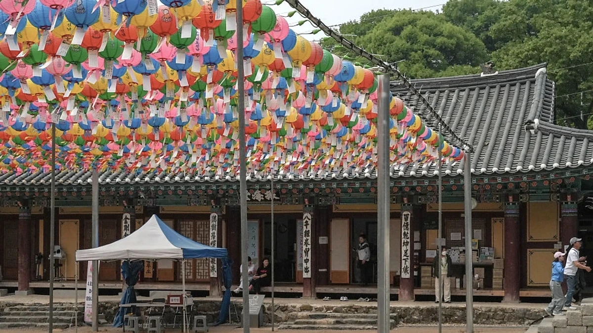계룡산 갑사계곡과 천년고찰 갑사 주변